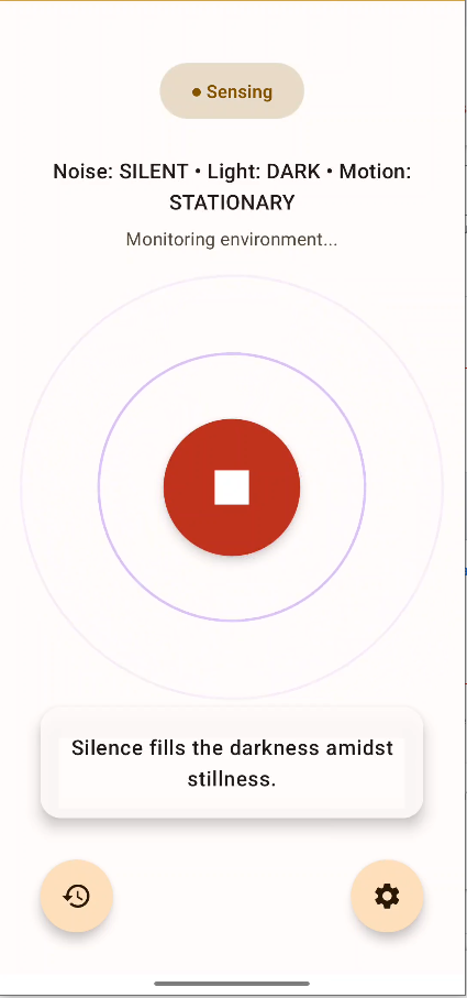 SenseMap Main Ambient View